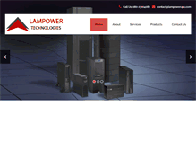 Tablet Screenshot of lampowerups.com